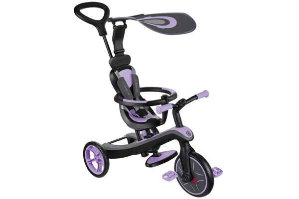 Globber Explorer Trike 4in1 lila DreiradXL